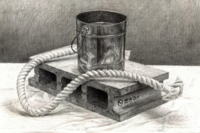 鉛筆デッサン①