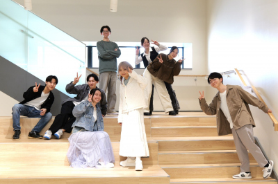 新校舎パンフレットの撮影