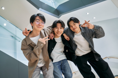 新校舎パンフレットの撮影