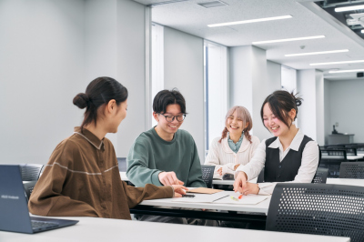 新校舎パンフレットの撮影