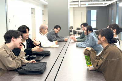 新校舎パンフレットの撮影