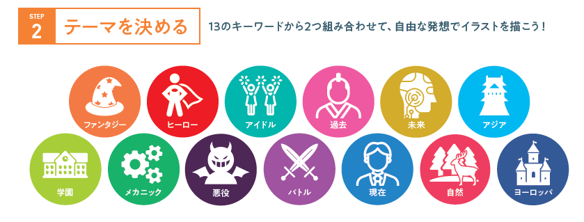 高校生イラストコンテスト、作品募集しています。