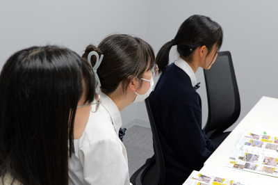 西陵高校の学生さんがトライデント見学＆OB・OG座談会へ参加いただきました！