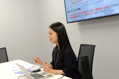 西陵高校の学生さんがトライデント見学＆OB・OG座談会へ参加いただきました！