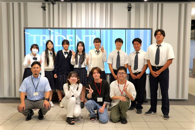 西陵高校の学生さんがトライデント見学＆OB・OG座談会へ参加いただきました！